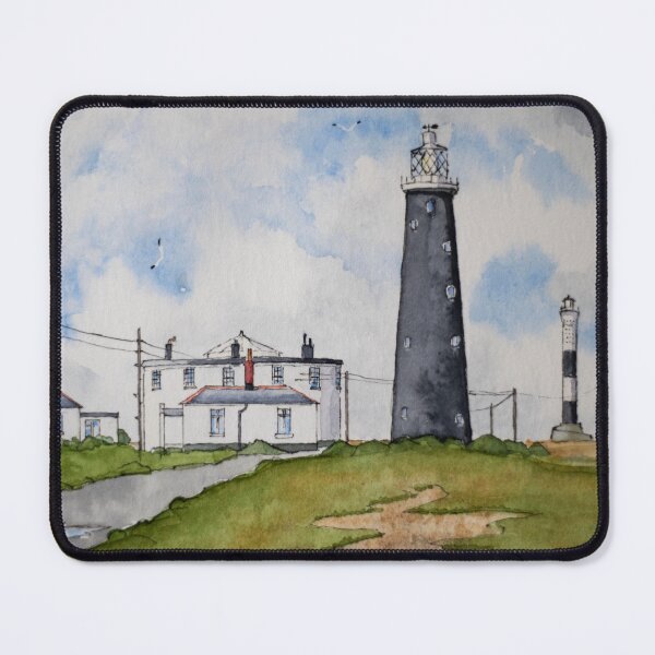 Item preview, Dungeness Old and New lighthouses. designed and sold by John Ray.