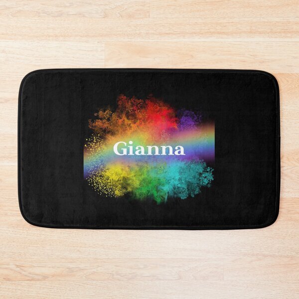 Item preview, Gianna | Gianna Pride Rainbow Name | LGBTQIA+ Pride Color designed and sold by ShroomMagic.