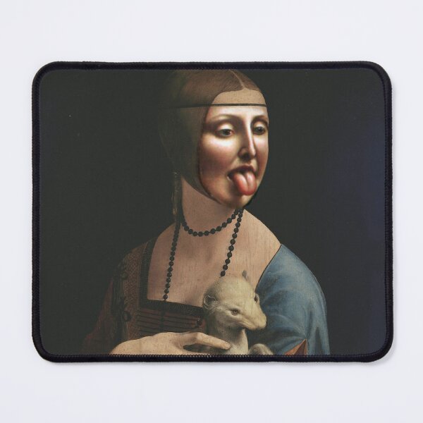 Item preview, Change of Art - Lady with an Ermine 1 (Parody) designed and sold by greggfriedrice.