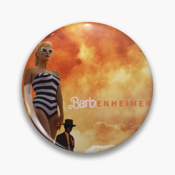 Item preview, Barbenheimer Square Sticker designed and sold by bcri.
