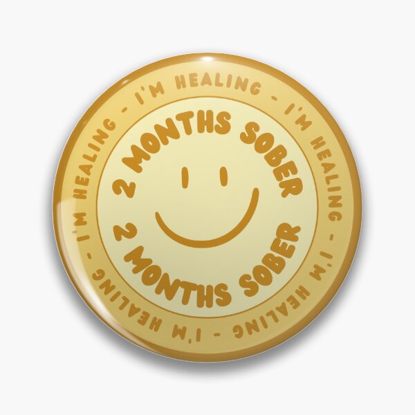 Item preview, 2 Months Sober Token, Addiction Recovery Gift, NA Recovery Gift, AA Recovery Gift designed and sold by Psychopasta.