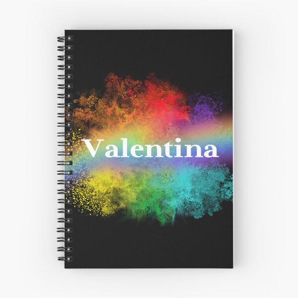 Item preview, Valentina | Valentina Pride Rainbow Name | LGBTQIA+ Pride Color designed and sold by ShroomMagic.