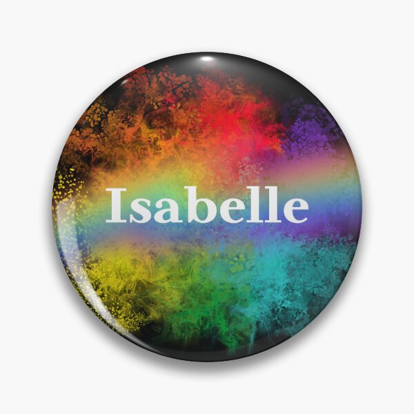 Item preview, Isabelle | Isabelle Pride Rainbow Name | LGBTQIA+ Pride Color designed and sold by ShroomMagic.
