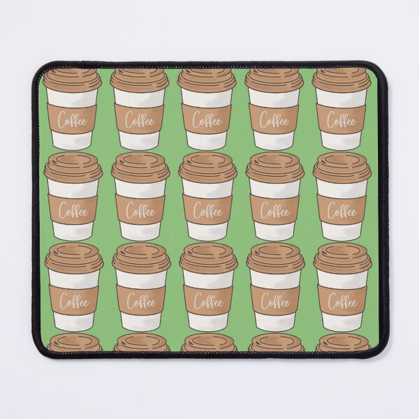 Item preview, Coffee Print - Pastel Green designed and sold by PunjabanJatti.