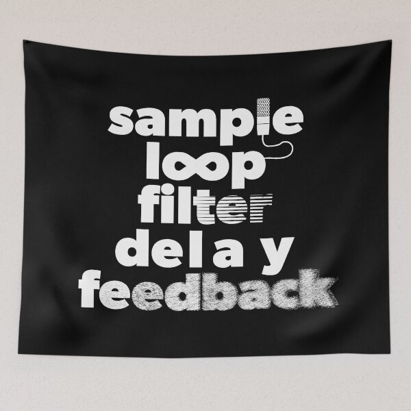 Item preview, sample loop filter delay feedback designed and sold by LEKEMO.