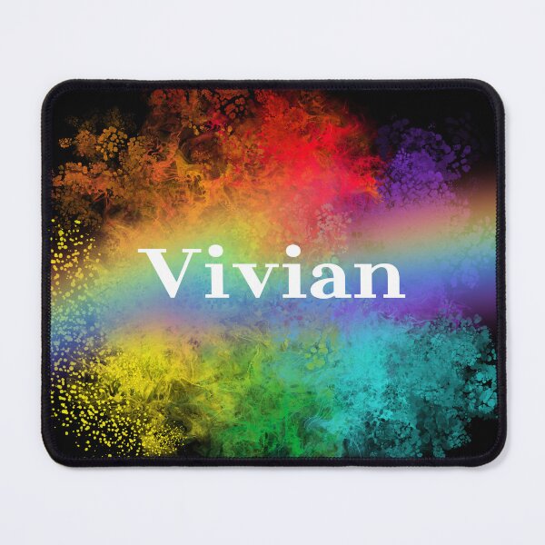 Item preview, Vivian | Vivian Pride Rainbow Name | LGBTQIA+ Pride Color designed and sold by ShroomMagic.