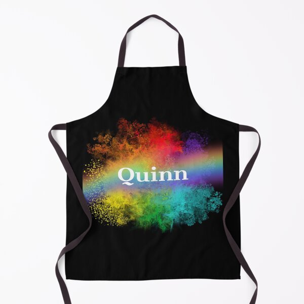Item preview, Quinn | Quinn Pride Rainbow Name | LGBTQIA+ Pride Color designed and sold by ShroomMagic.