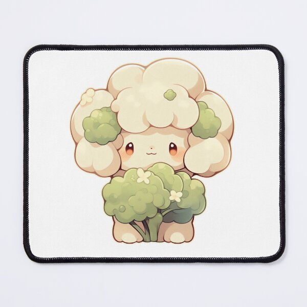 Item preview, Cute Kawaii Cauliflower designed and sold by CozyKawaiiArt.
