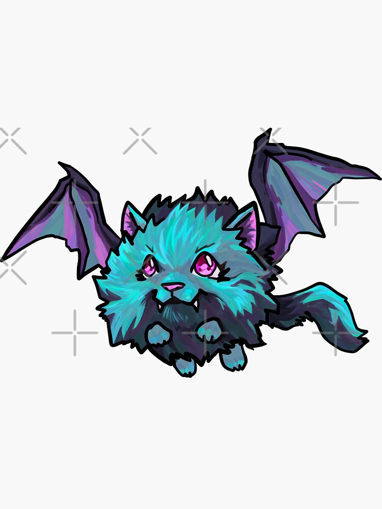 Thumbnail 3 of 3, Sticker, CATBAT designed and sold by August.