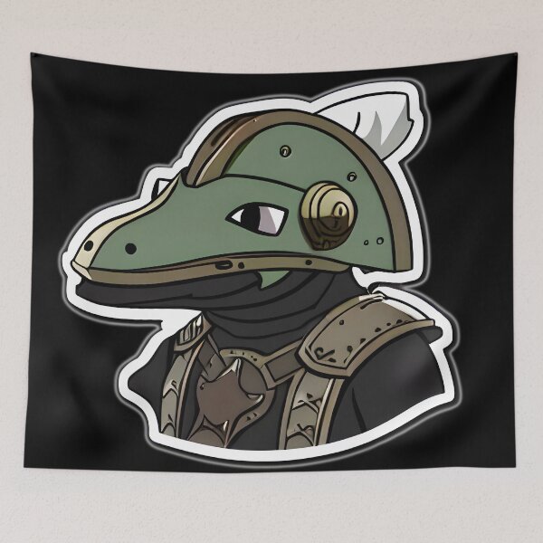 Item preview, Argonian in armor designed and sold by worldofwhisper.