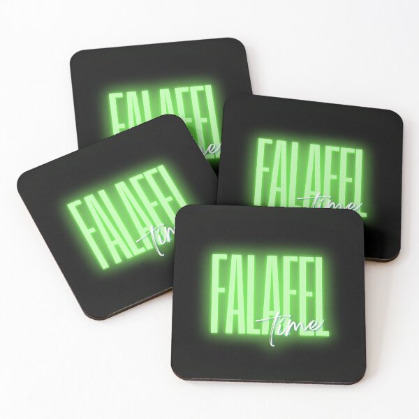 Item preview, Falafel Time Typography designed and sold by WhitepaperStyle.