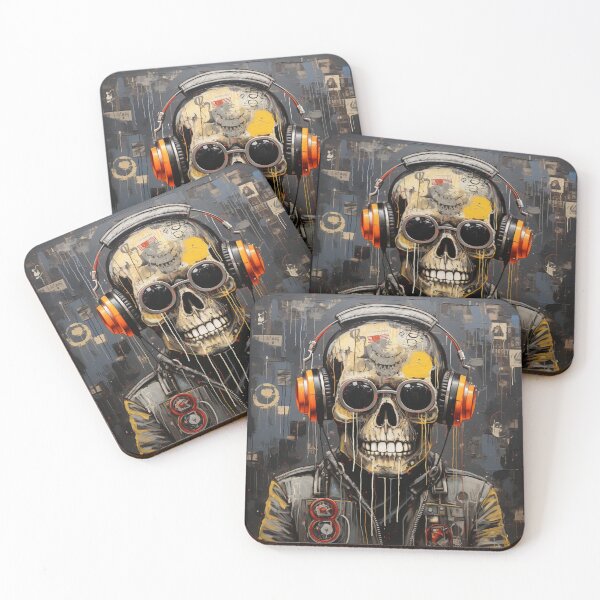 Item preview, SKULL MUSIC STREET ART designed and sold by Anki-ConceptArt.