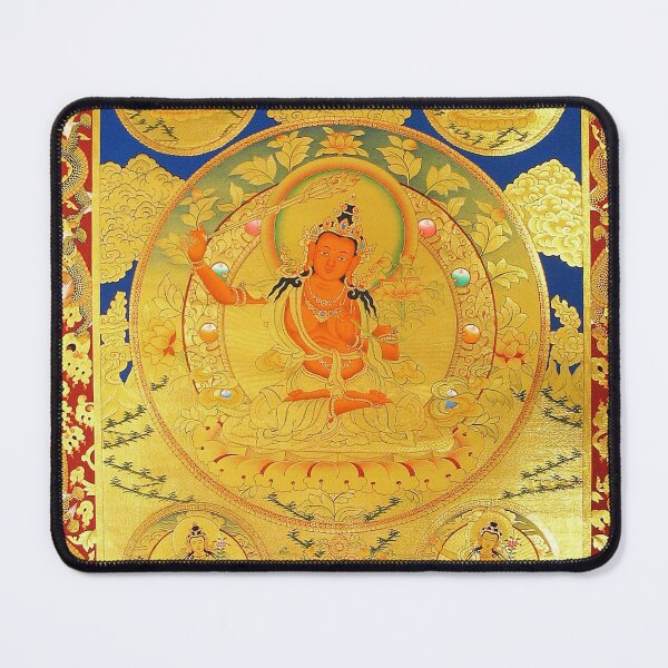 Item preview, Mandala 168 Samantabhadra Full Gold Thangka designed and sold by GuyBlank.