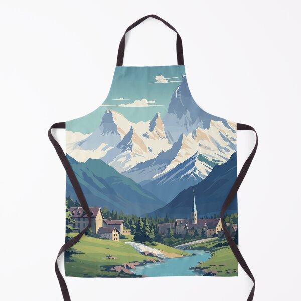 Item preview, Chamonix, Mont Blan, Ski Poster designed and sold by BokeeLee.