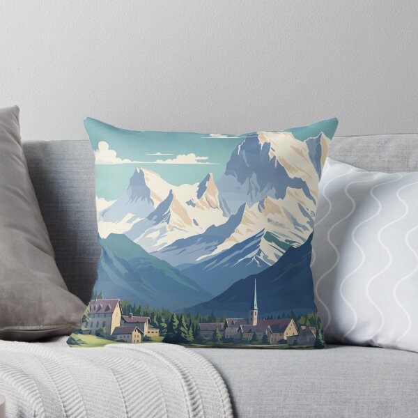 Item preview, Chamonix, Mont Blan, Ski Poster designed and sold by BokeeLee.
