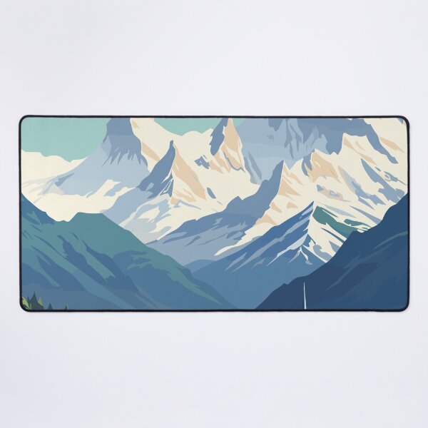 Item preview, Chamonix, Mont Blan, Ski Poster designed and sold by BokeeLee.