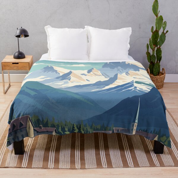 Item preview, Chamonix, Mont Blan, Ski Poster designed and sold by BokeeLee.