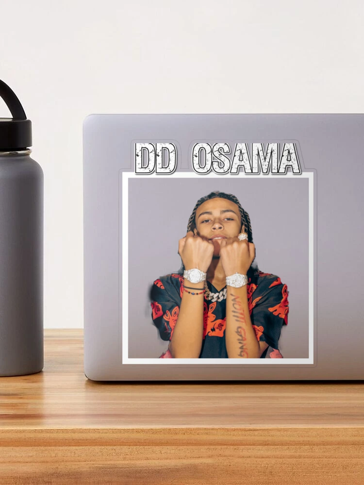 DD osama Sticker for Sale by janessaversace