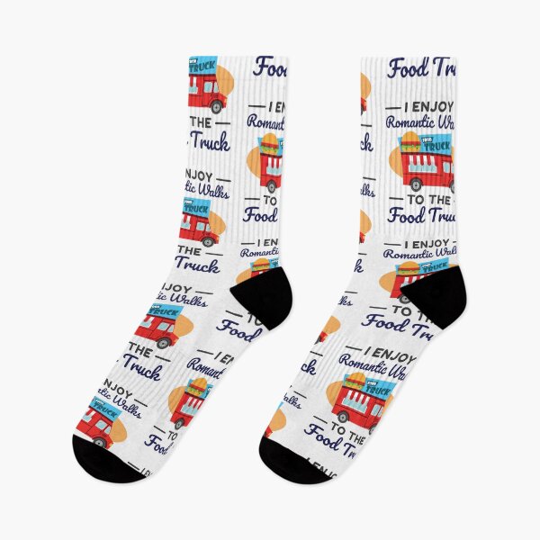 Item preview, I Enjoy Romantic Walks to the Food Truck designed and sold by jaygo.