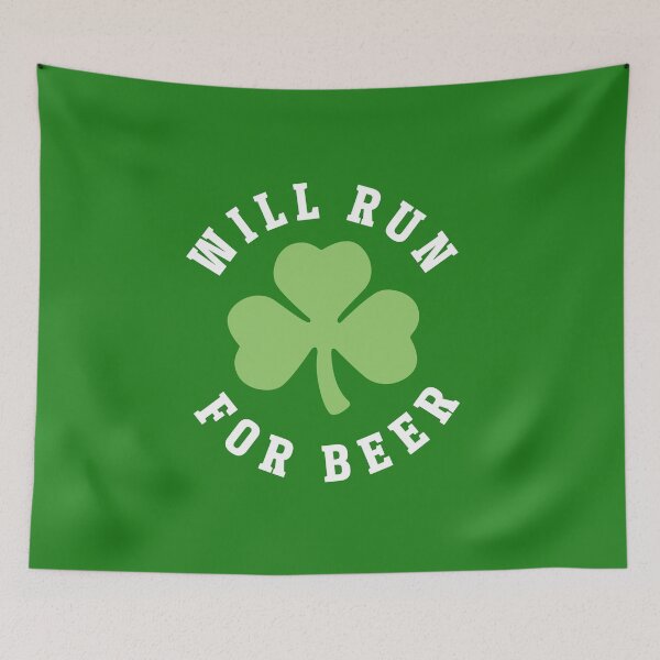 Item preview, Will Run For Beer St Patricks Day designed and sold by yelly123.