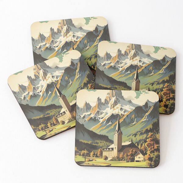 Item preview, Chamonix, Mont Blan, Ski Poster designed and sold by BokeeLee.