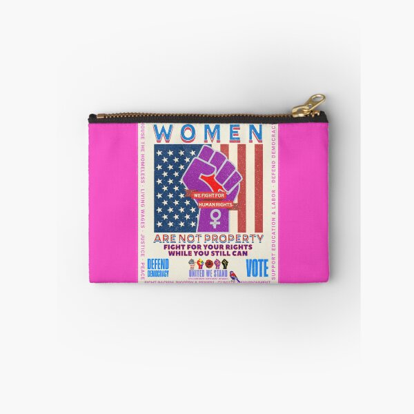 Item preview, PMD00962 Progressive Movement Designs vintage patriotic American Women Are Not Property design shows you support democracy and progressive goals for Progressives Democrats Independents Liberals designed and sold by ProgressiveLeft.