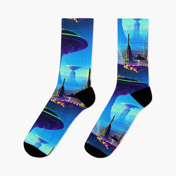 Item preview, Psychedelic Cyberpunk Alien Dreamscapes 119 designed and sold by Benito Del Ray.