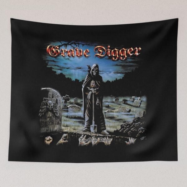 Item preview, GRAVE DIGGER BAND designed and sold by AdamsKehinde.