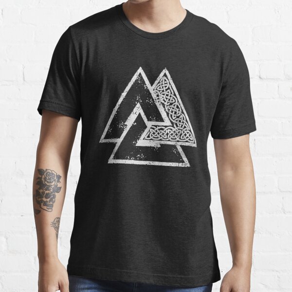 Vikings T-Shirt Valknut Odin Warriors Tee | See You in Valhalla - TheNorseWind Black / 2XL