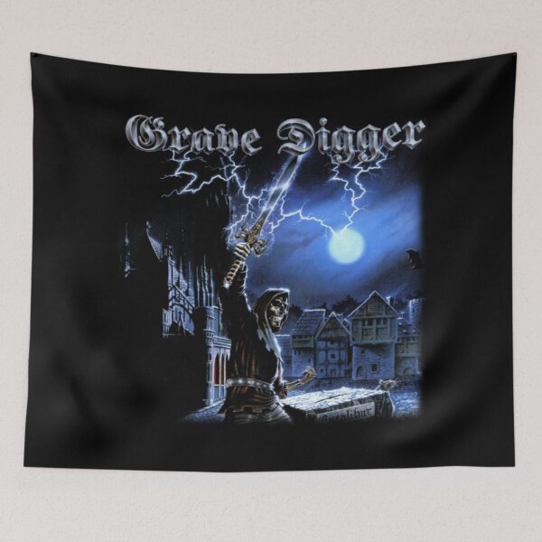 Item preview, GRAVE DIGGER BAND designed and sold by AdamsKehinde.