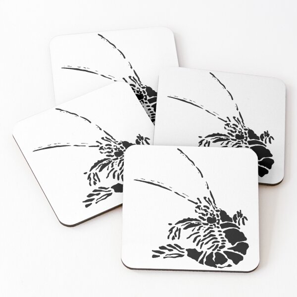 Item preview, Black Shrimp Sticker designed and sold by 7Woodhandmade.