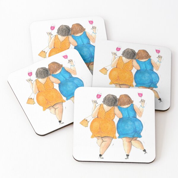 Item preview, Women and Wine Party Girls designed and sold by Marjansart.