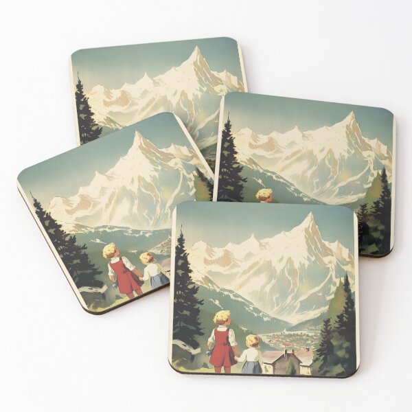 Item preview, Chamonix, Mont Blan, Ski Poster designed and sold by BokeeLee.