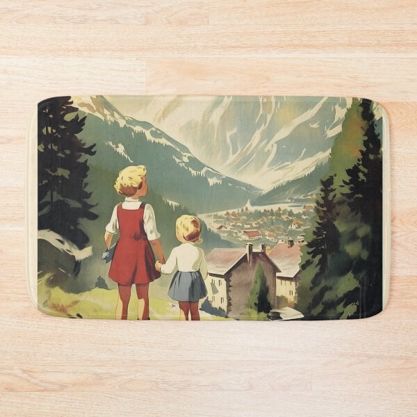 Item preview, Chamonix, Mont Blan, Ski Poster designed and sold by BokeeLee.
