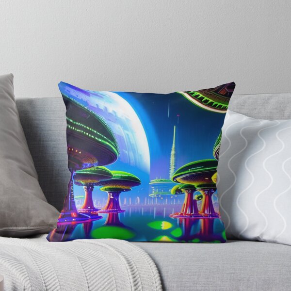 Item preview, Psychedelic Cyberpunk Alien Dreamscapes 122 designed and sold by Benito Del Ray.
