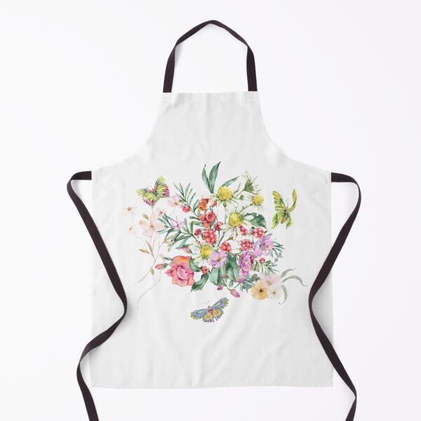 Item preview, Floral Kaleidoscope: A Multicolored Symphony of Blooms-Watercolor Illustration Tote,watercolour, Pressed Flowers designed and sold by tharonz.