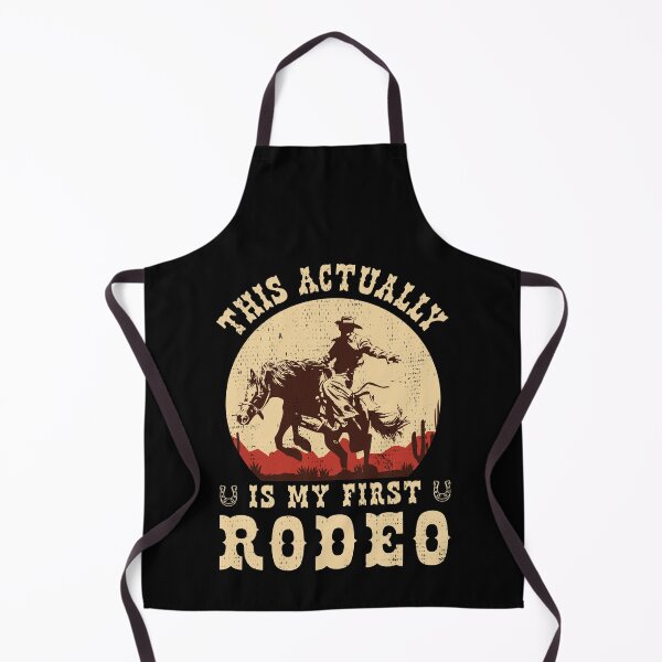Item preview, This Actually Is My First Rodeo Vintage Cowboy Cowgirl Horse designed and sold by Designer-Girl.