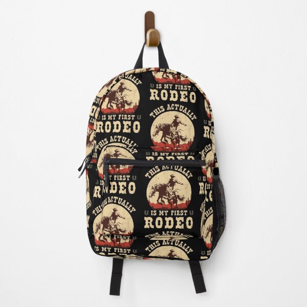 Item preview, This Actually Is My First Rodeo Vintage Cowboy Cowgirl Horse designed and sold by Designer-Girl.