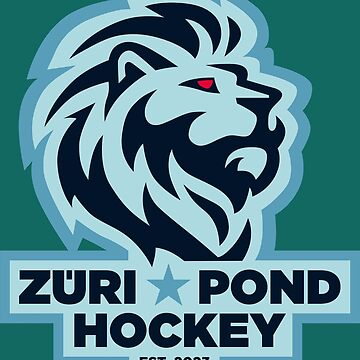 Artwork thumbnail, Zurich Pond Hockey Main Logo by FiveRustyStore