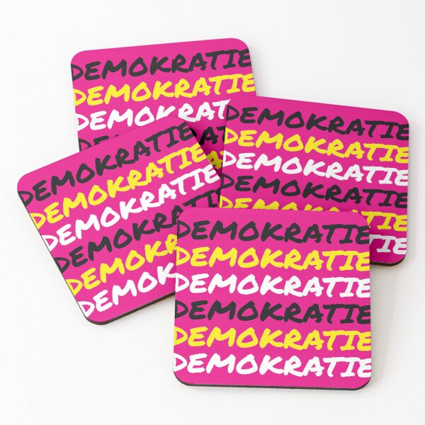 Item preview, Democracy, strong politics designed and sold by Mauswohn.