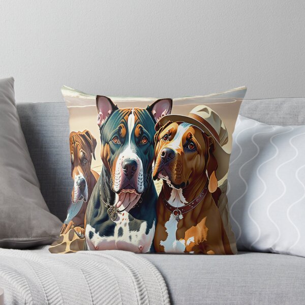 Item preview, 3 Pitbulls on vacation designed and sold by Shiwwa.