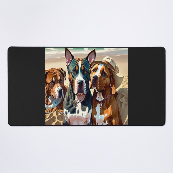 Item preview, 3 Pitbulls on vacation designed and sold by Shiwwa.