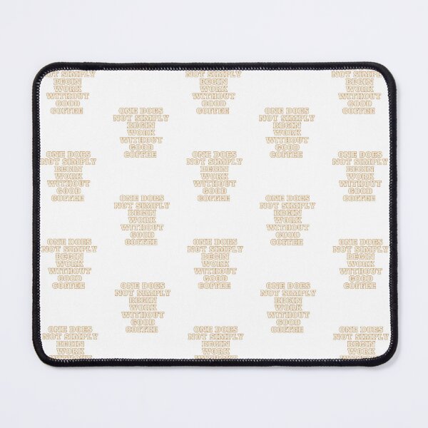 Item preview, Do not begin work without coffee Minimalist Cute Beans Aesthetic Simple Trending Gift Coffeeholic caffeine designed and sold by Winterlock.