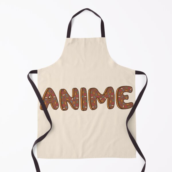 Item preview, Anime Word Shaped Like Chocolate Donuts designed and sold by ITCHAWAWAA.
