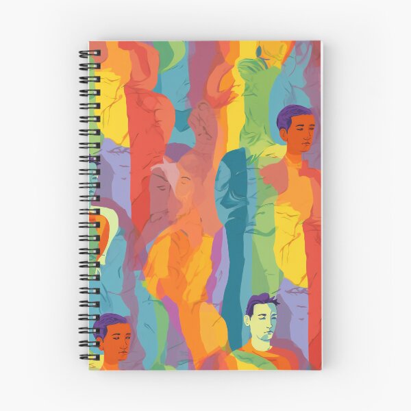 Item preview, Desfile del orgullo arcoíris en arte abstracto designed and sold by MuseMavenDesign.