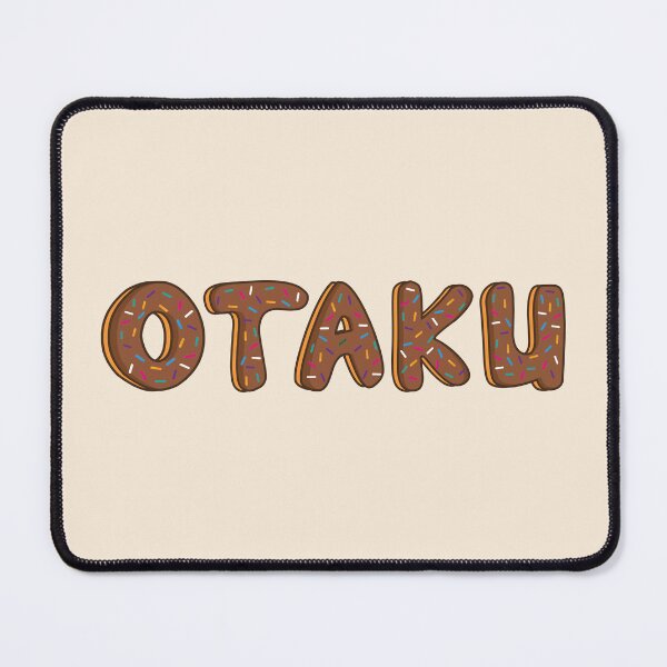 Item preview, Otaku Word Shaped Like Chocolate Donuts designed and sold by ITCHAWAWAA.
