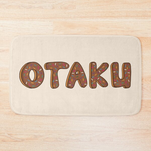 Item preview, Otaku Word Shaped Like Chocolate Donuts  designed and sold by DonutsWords.