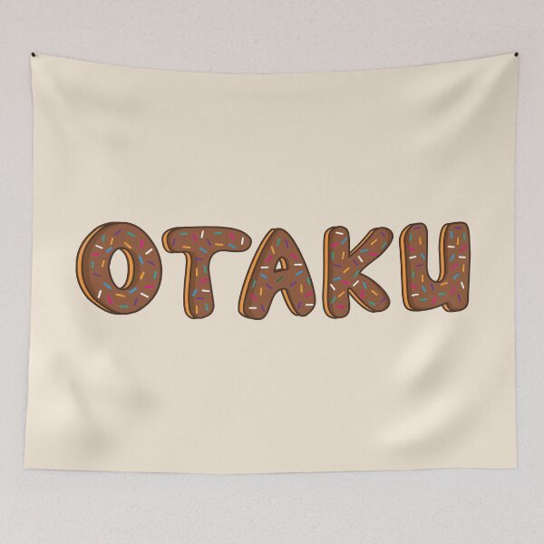Item preview, Otaku Word Shaped Like Chocolate Donuts  designed and sold by ITCHAWAWAA.