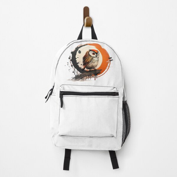 Item preview, Cute Enso Owl designed and sold by CalyCollab.