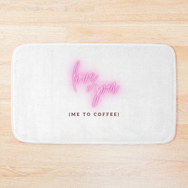 Item preview, Love You Me to Coffee Minimalist Cute Beans Aesthetic Simple Trending Gift Coffeeholic caffeine designed and sold by Winterlock.